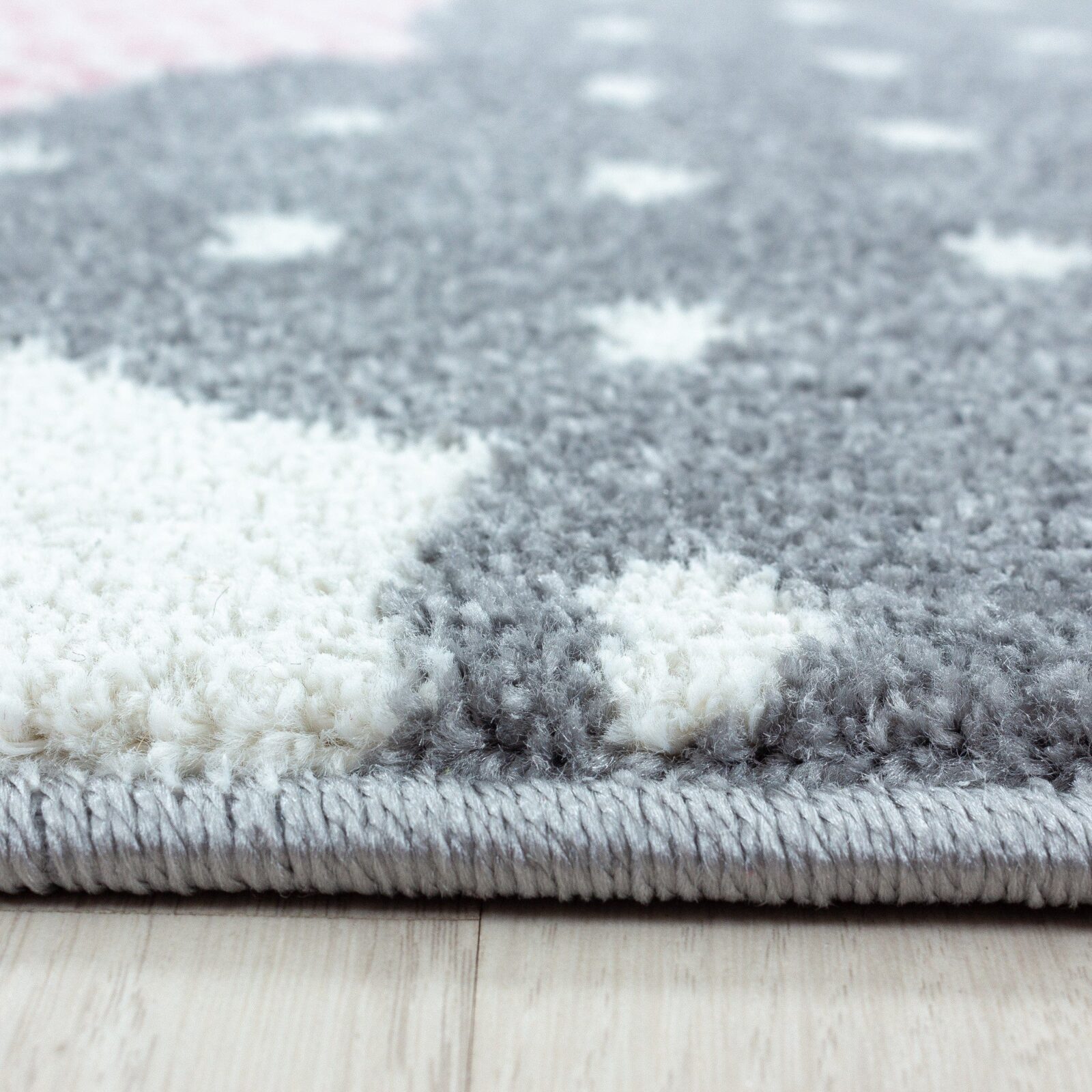 Bambi Kindervloerkleed Wolken – Roze (820)