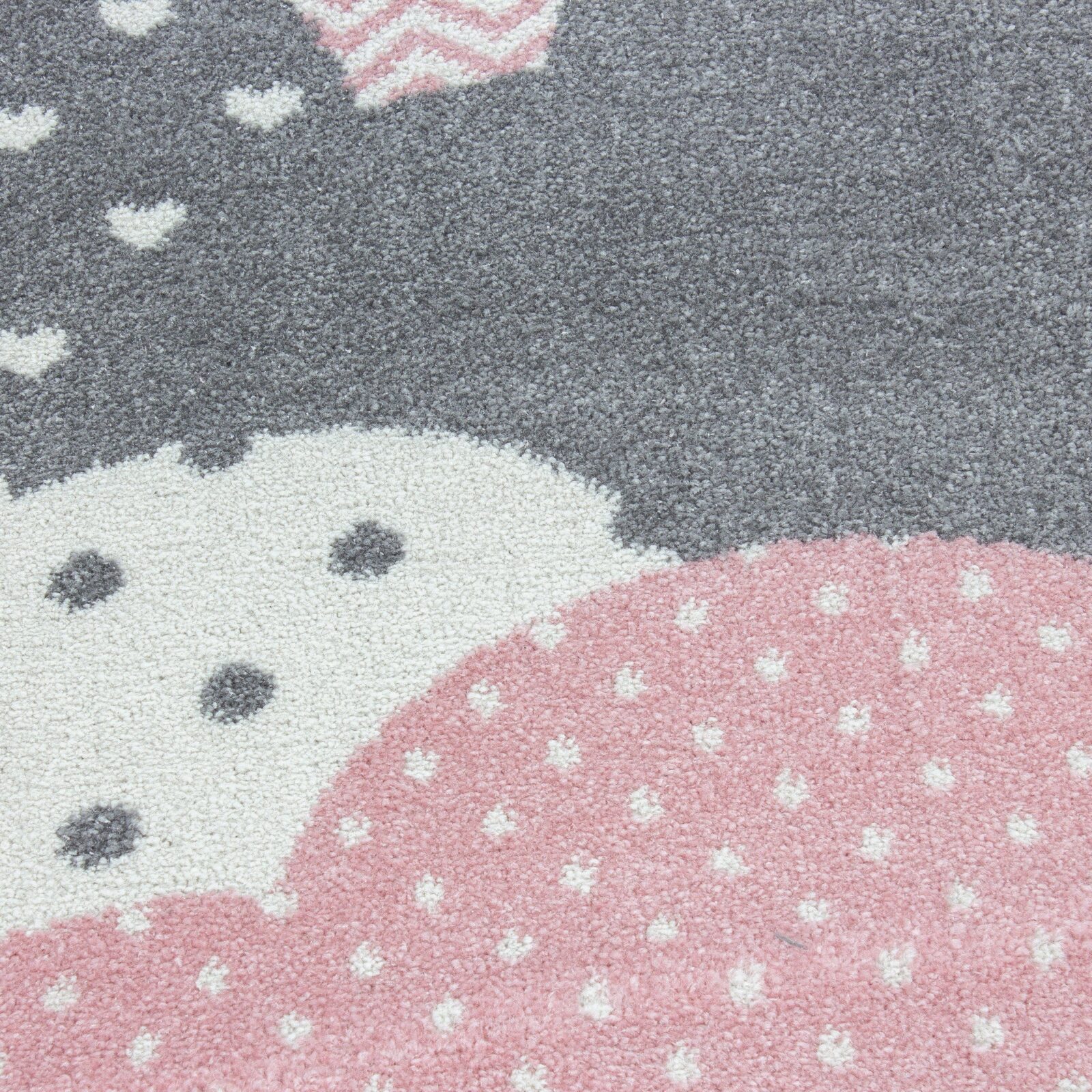 Bambi Kindervloerkleed Wolken – Roze (820)