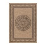 Tapijt Dhaka 8714BLACK