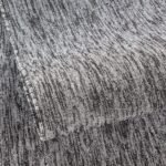 Kurzflor Teppich,  Unicolor - Einfarbig, Farbe Grau, Teppich für Wohnzimmer, Rücken aus Filz, Größe: 120 cm x 170 cm - Afbeelding 5