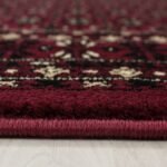 Orient Teppich,  Orientalisch Design, Farbe Rot, Teppich für Wohnzimmer, Rücken aus Jute, Größe: 120 cm x 170 cm - Afbeelding 4