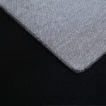 Hochflor Teppich,  Unicolor - Einfarbig, Farbe Schwarz, Teppich für Wohnzimmer, Rücken aus Baumwolle, Größe: 120 cm x 170 cm - Afbeelding 6