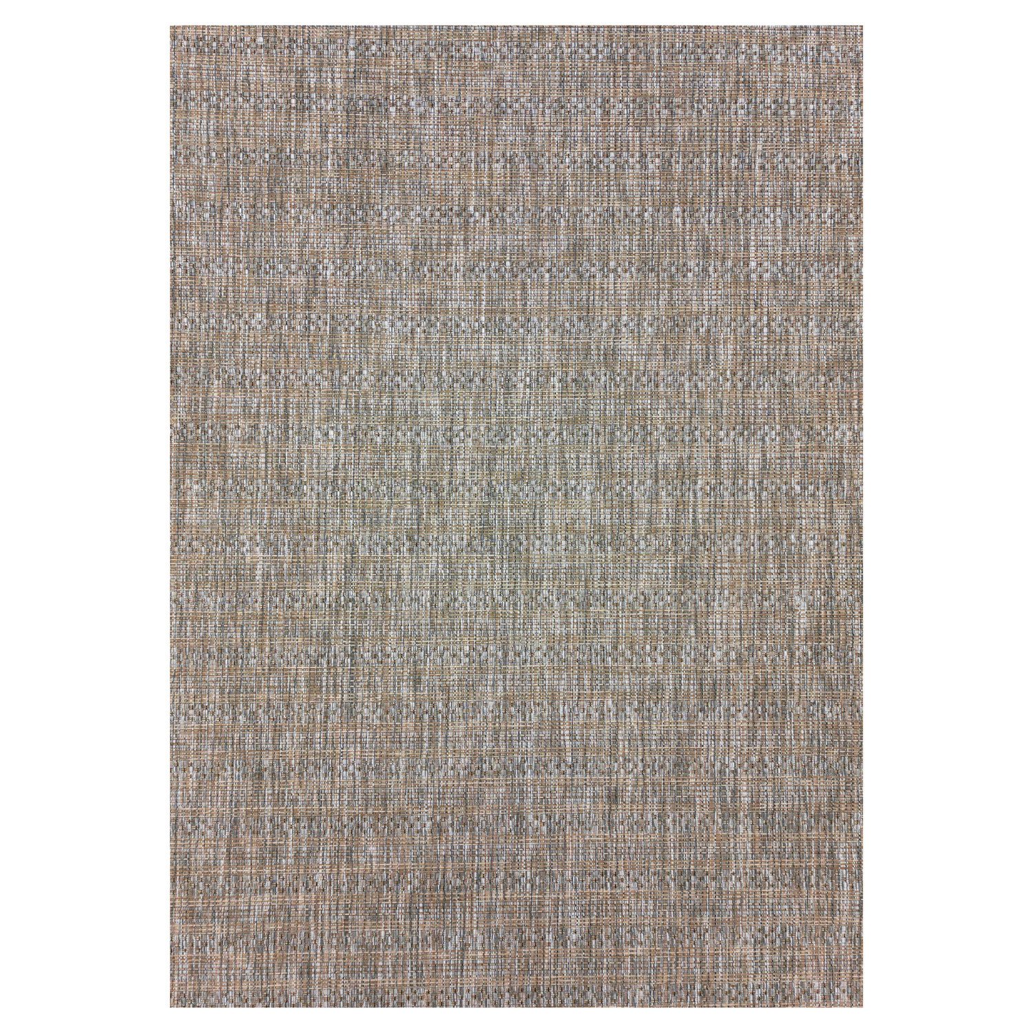 10157 Outdoor Teppich, Vintage Design, Farbe Beige, Teppich für Terasse-Balkon-Küche, Rücken aus Polypropylen, Größe: 200 cm x 290 cm - Afbeelding 1
