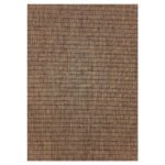 Outdoor Teppich,  Vintage Design, Farbe Kupfer, Teppich für Terasse-Balkon-Küche, Rücken aus Polypropylen, Größe: 80 x 250 cm