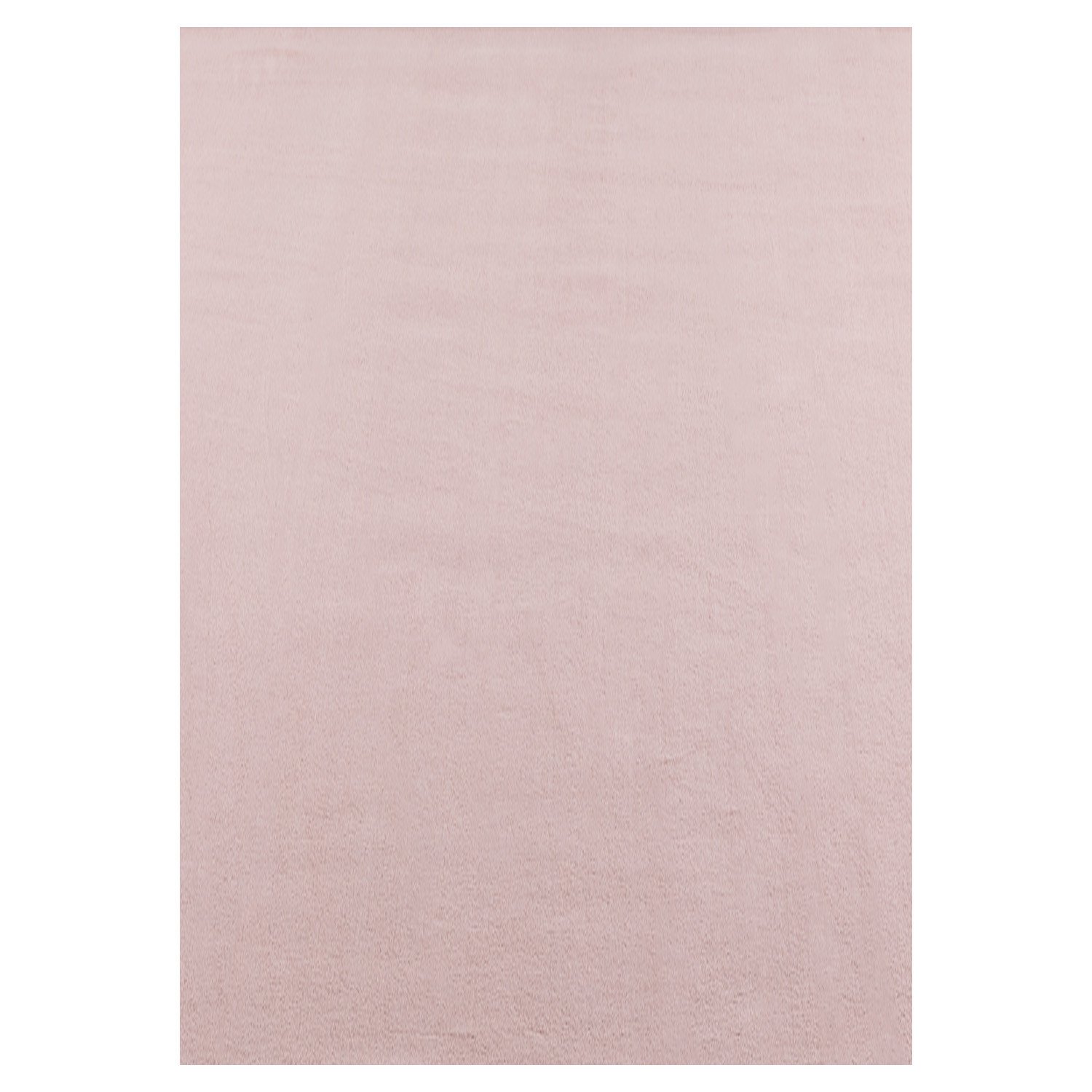 10254 Kurzflor Teppich, Unicolor - Einfarbig, Farbe Rosa, Teppich für Wohnzimmer, Rücken aus Anti-rutsch, Größe: 80 x 250 cm - Afbeelding 1