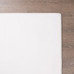 LUXY Wasbaar tapijt 140 x 200 cm Wit - Afbeelding 6