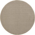 Indoor Teppich, Unicolor- Einfarbig, Farbe Beige, Teppich für Wohnzimmer, Rücken aus Polypropylen, Größe: 280 x 370 cm - Afbeelding 3