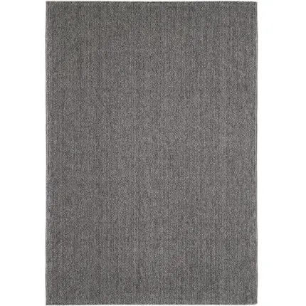 Loom Kortpolig vloerkleed Effen – Grijs (4300)