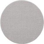 Indoor Teppich, Unicolor- Einfarbig, Farbe Silber, Teppich für Wohnzimmer, Rücken aus Polypropylen, Größe: 160 cm x 230 cm - Afbeelding 3