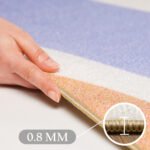 Kinder Teppich, Sonnenstrahlen, Farbe Multi, Teppich für Kinderzimmer, Rücken aus Latex, Größe: 80 x 120 cm - Afbeelding 4