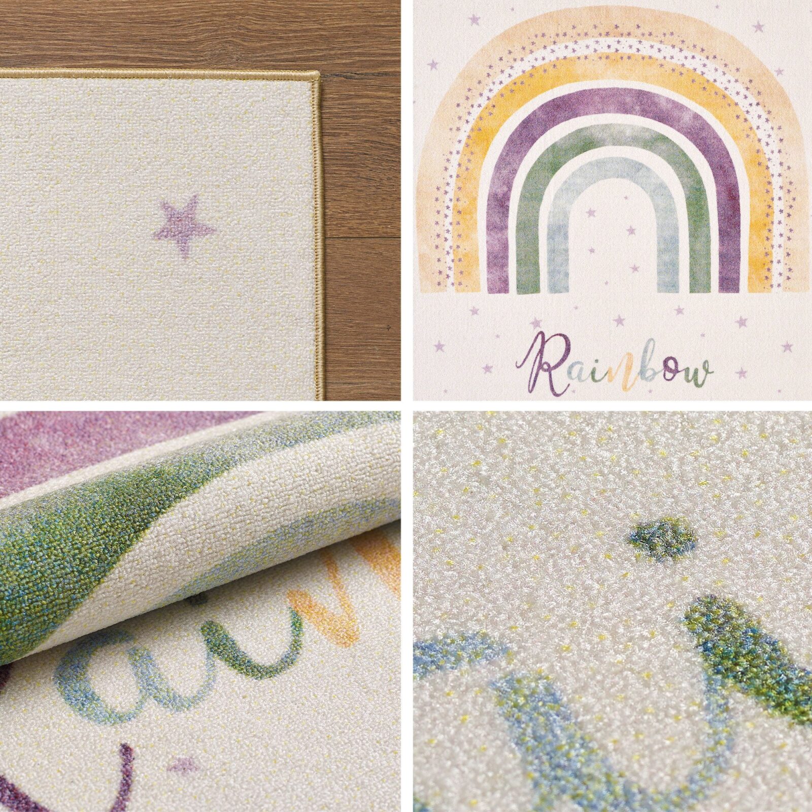 Play Kindervloerkleed Regenboog – Crème (2018)
