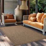 GIZA Buitentapijt 80 x 150 cm Bruin - Afbeelding 2