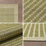 GIZA Buitentapijt 160 x 230 cm Groen - Afbeelding 5