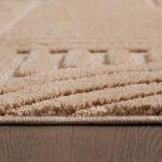 Hochflor Teppich, Skandinavischer Boho, Farbe Rosa, Teppich für Wohnzimmer, Rücken aus Jute, Größe: 120 x 170 cm - Afbeelding 4