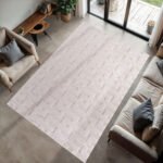 DOHA Binnen-/Buitentapijt 280 x 370 cm Crème - Afbeelding 2