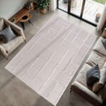 DOHA Binnen-/Buitentapijt 160 x 230 cm Crème - Afbeelding 2