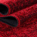 SPACE Kortpolig tapijt 120 x 170 cm Rood - Afbeelding 3