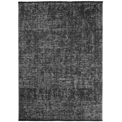Space Kortpolig vloerkleed Effen – Grijs (1900)