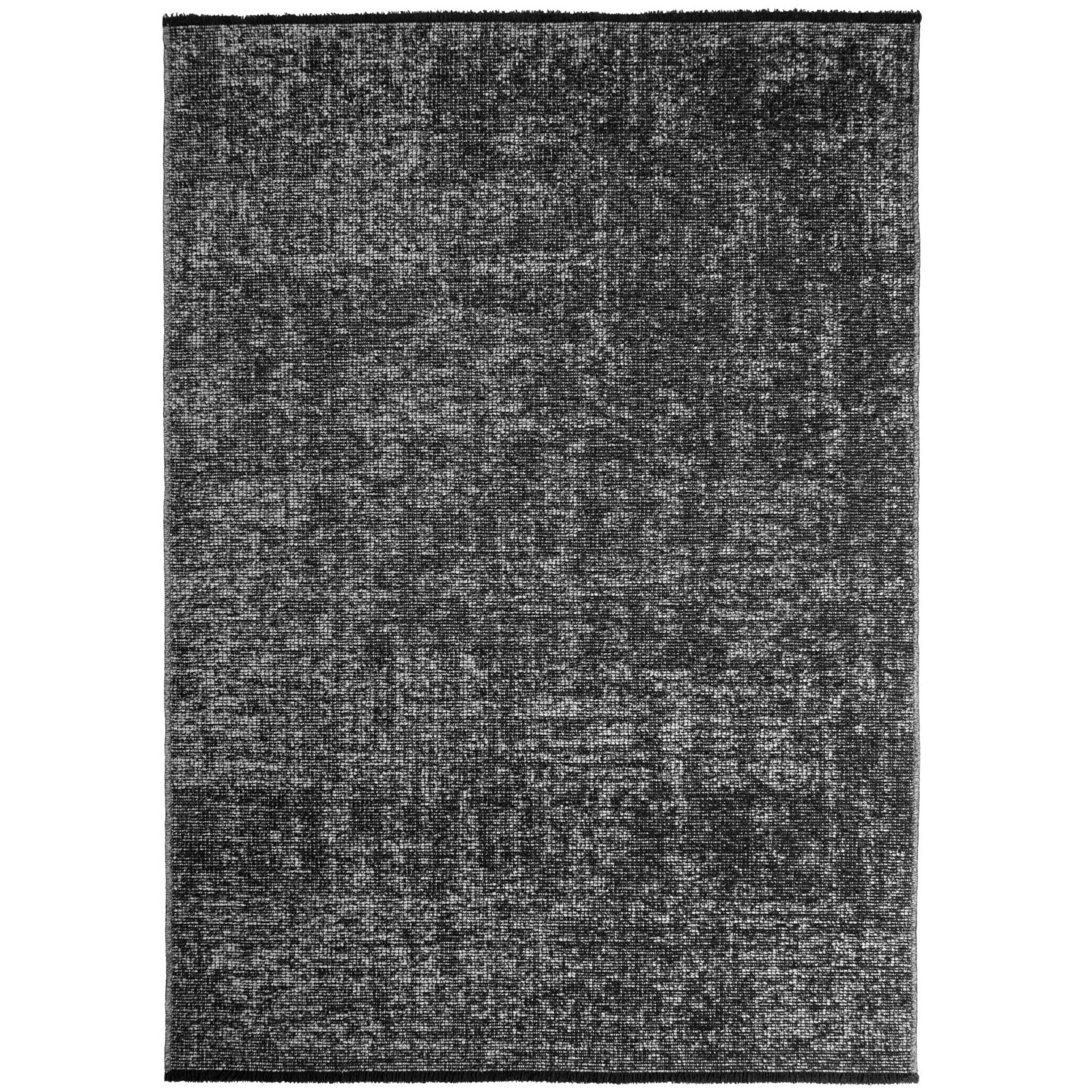 Space Kortpolig vloerkleed Effen – Grijs (1900)
