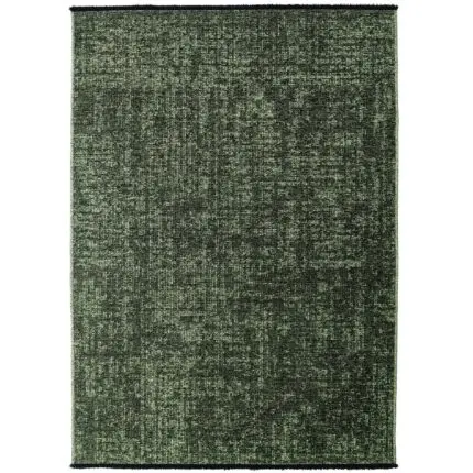 Space Kortpolig vloerkleed Effen – Groen (1900)