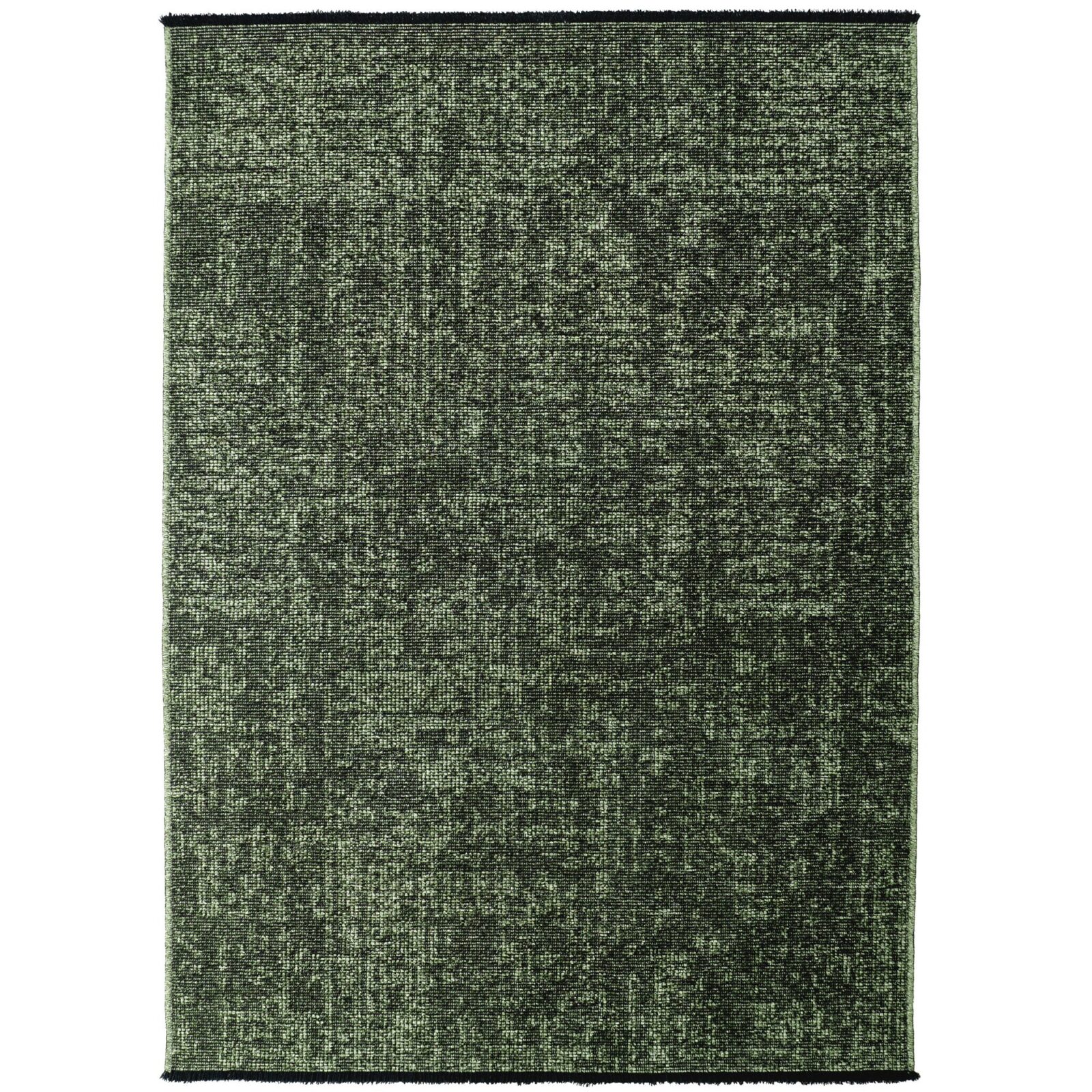 Space Kortpolig vloerkleed Effen – Groen (1900)