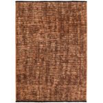 SPACE Kortpolig tapijt 80 x 250 cm Koper