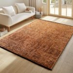 SPACE Kortpolig tapijt 160 x 230 cm Koper - Afbeelding 2