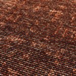 SPACE Kortpolig tapijt 80 x 250 cm Koper - Afbeelding 5