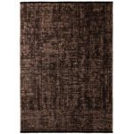 SPACE Kortpolig tapijt 80 x 250 cm Bruin