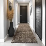 SPACE Kortpolig tapijt 80 x 250 cm Bruin - Afbeelding 2