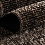 SPACE Kortpolig tapijt 80 x 250 cm Bruin - Afbeelding 3