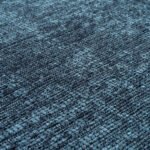 SPACE Kortpolig tapijt 80 x 250 cm Blauw - Afbeelding 5