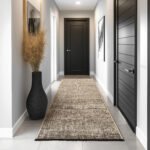 SPACE Kortpolig tapijt 80 x 150 cm Beige - Afbeelding 2