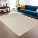 JOY Kortpolig tapijt 60 x 100 cm Crème - Afbeelding 2