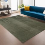 JOY Kortpolig tapijt 140 x 200 cm Groen - Afbeelding 2
