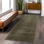 JOY Kortpolig tapijt 80 x 150 cm Groen - Afbeelding 2