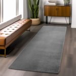 JOY Kortpolig tapijt 80 x 150 cm Grijs - Afbeelding 2