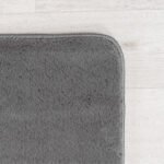 JOY Kortpolig tapijt 80 x 150 cm Grijs - Afbeelding 3