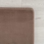 JOY Kortpolig tapijt 120 x 120 cm Mokka - Afbeelding 3