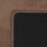 JOY Kortpolig tapijt 120 x 120 cm Mokka - Afbeelding 4