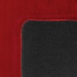 JOY Kortpolig tapijt 80 x 80 cm Rood - Afbeelding 4