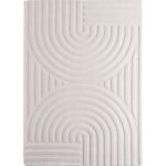 POMPEI Kortpolig tapijt 200 x 290 cm Crème
