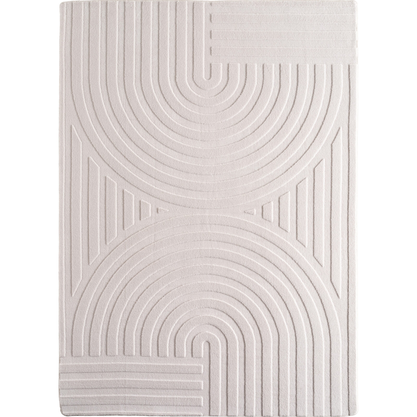 Pompei Kortpolig vloerkleed Boho – Crème (1611)