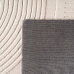 POMPEI Kortpolig tapijt 240 x 340 cm Crème - Afbeelding 4