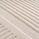 POMPEI Kortpolig tapijt 240 x 340 cm Crème - Afbeelding 5