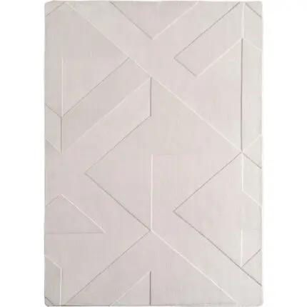 Pompei Kortpolig vloerkleed Geometrisch – Crème (1613)