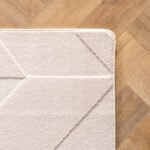 POMPEI Kortpolig tapijt 120 x 170 cm Crème - Afbeelding 3