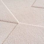 POMPEI Kortpolig tapijt 120 x 170 cm Crème - Afbeelding 5