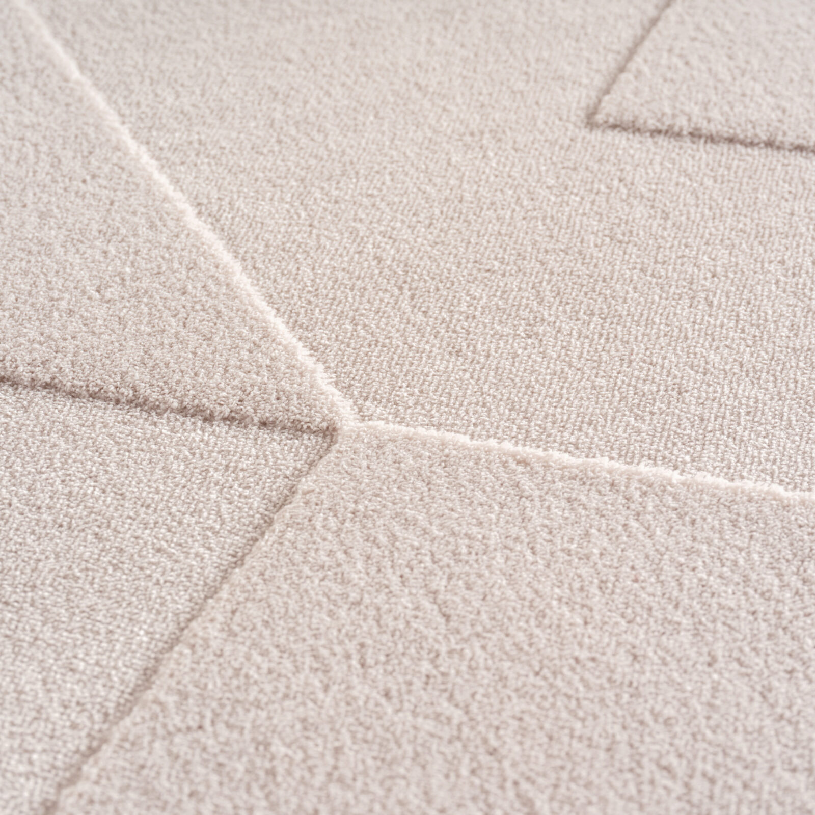 Pompei Kortpolig vloerkleed Geometrisch – Crème (1613)
