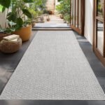 IBIZA Binnen-/Buitentapijt 80 x 150 cm Grijs - Afbeelding 2